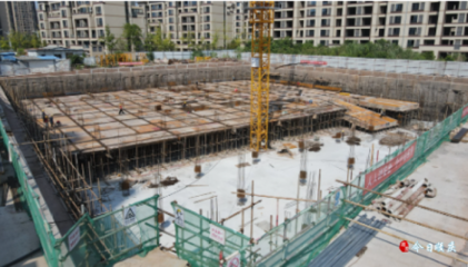 集多功能為一體，同德為鄰中心加快建設(shè)，工程管理服務(wù)保駕護(hù)航